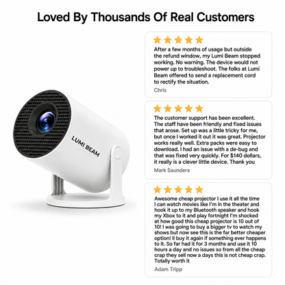 Lumi Beam Portable Projector